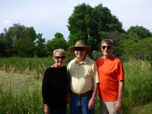 With Lesley and David at Loveland, Colorado