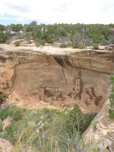 Cliff dwellings at Mesa Verde National Park