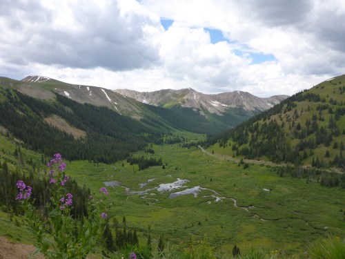 Independence Pass road, Colorado