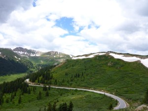 Independence Pass road, Colorado