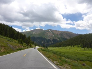 Independence Pass road, Colorado