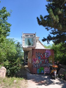 Container house in Boulder