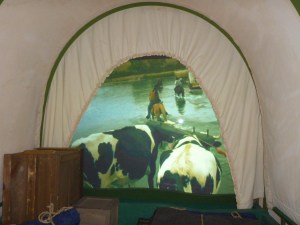 I crossed the North Platte river in this carriage (in the museum!)