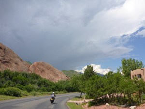 Home just before the rain