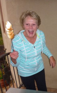 Perfect marshmallows Leslie but watch that top one!