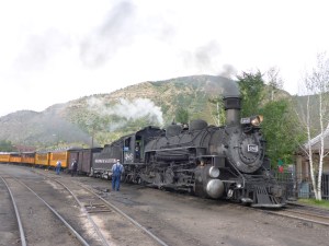 Our Durango-Silverton Rail Road train