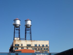 Water towers in Duluth, MN