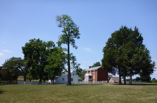 Where the Appomattox surrender was actually agreed and signed