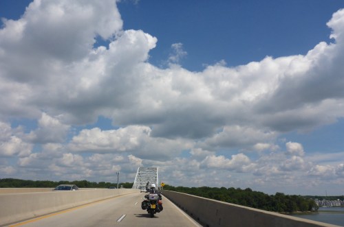 Celebrating reaching 50,000kms on our way to Philadelphia