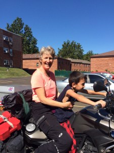 Samir wants to take Anne for a ride