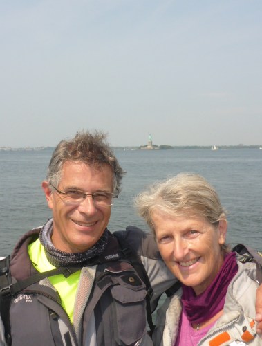 We made it to New York after 14 months on the road and over 50,000kms!!!  Feels good.