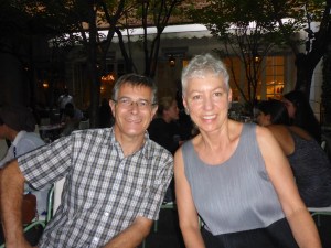 Anthony and Suzun in New York