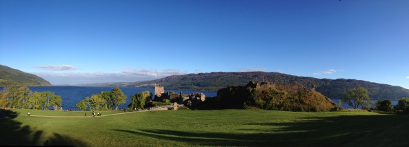 Urquhart castle on Loch Ness