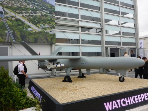 Thales Watchkeeper WK450 for those hard to reach photographic places 