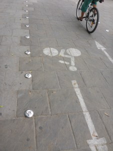 Cycle paths in Sevilla!