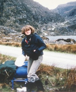Our first camping holiday together,  in Ireland in 1977
