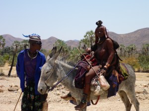 Himba family