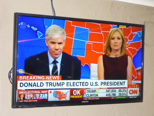 All the pundits said Clinton. 