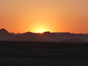 Sunrise at Sossusvlei