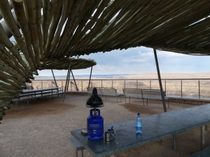 Fish river canyon lookout for breakfast.